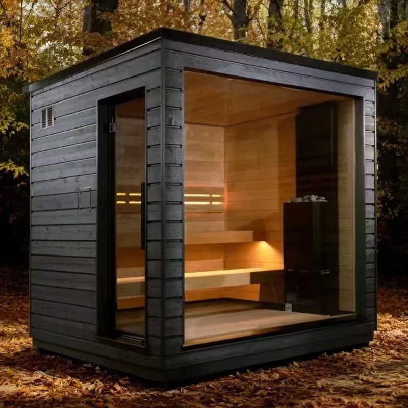 Suzhou Zhongye Sauna Equipment Co., Ltd. запускає нову кімнату сауни в стилі зовнішнього пейзажу.